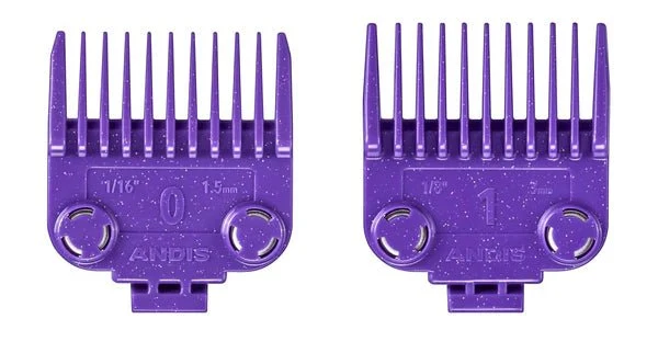 Andis Master Magnetic Comb Set Dual Pack – 2-Piece Guard Set #01900