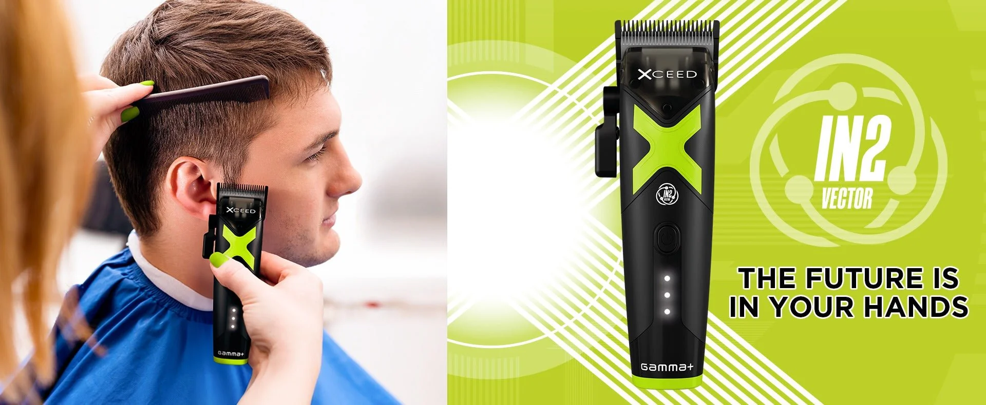 Gamma+ XCeed Professional Clipper with IN2 Vector Motor (GP609B) - Image 7