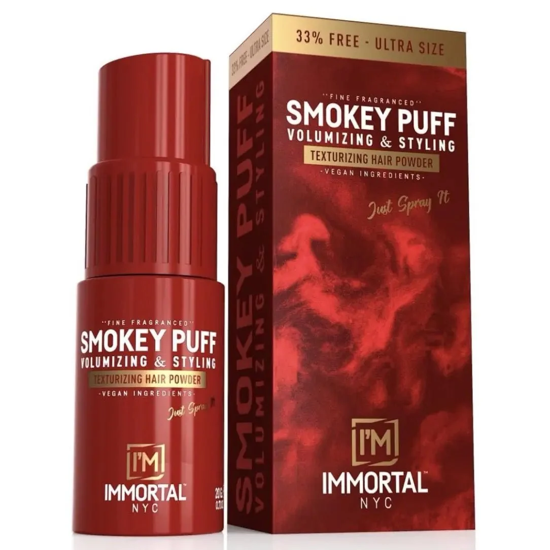 Immortal Smokey Puff - Fine Fragranced Texturizing Hair Powder