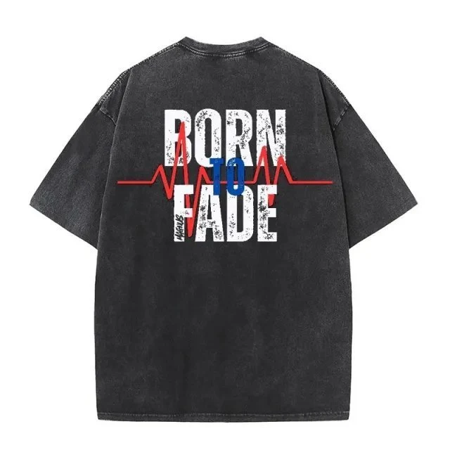 Magnus Oversized T-shirt - Dark Gray Born To Fade
