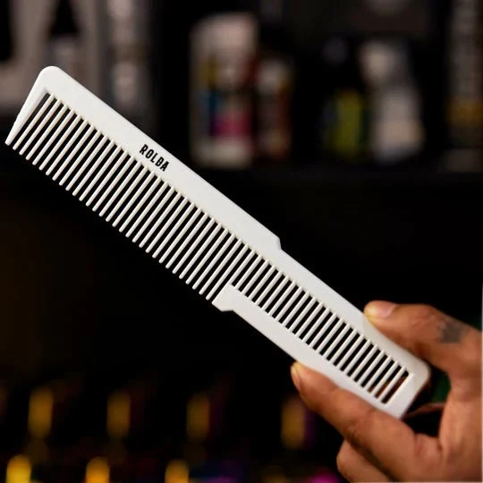 Rolda 8" Carbon Fiber Hair Cutting Comb - Image 2