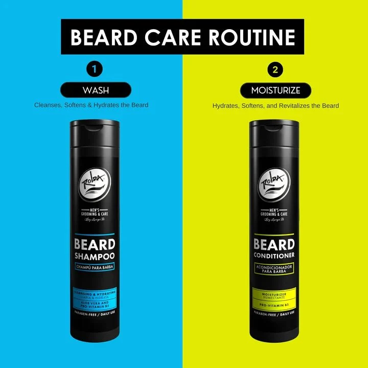 Rolda - Beard Shampoo & Conditioner Clean Care Kit - Image 6
