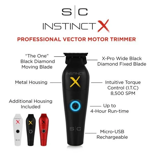StyleCraft Instinct-X Metal Trimmer (SC411M) - Image 7