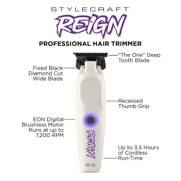StyleCraft Reign Trimmer SC422W - Image 7
