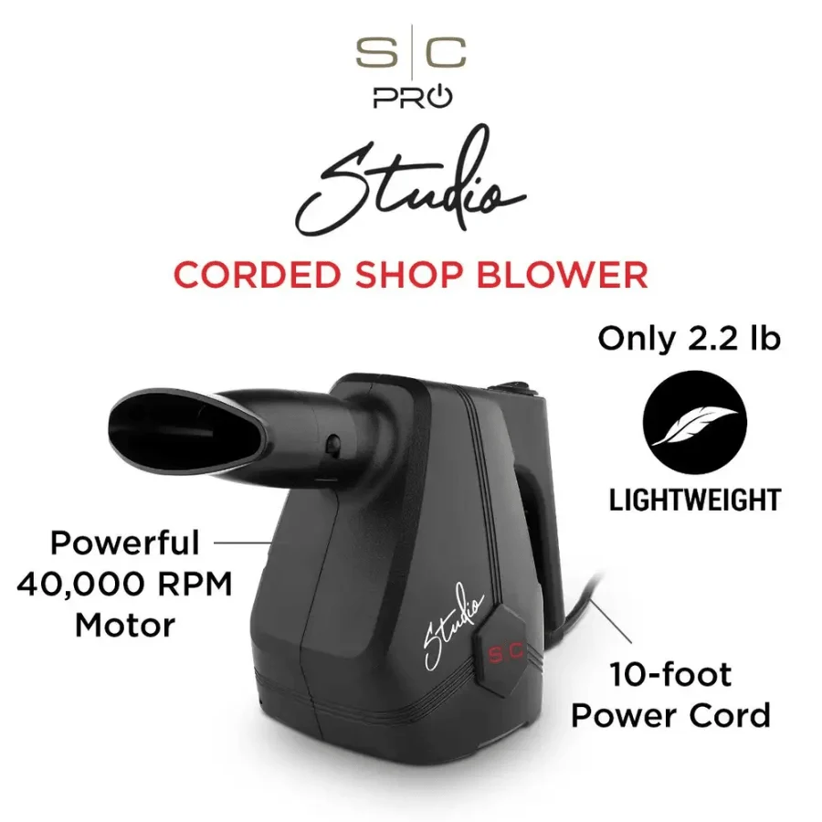 Stylecraft Studio Corded Shop Blower – SC333B - Image 5