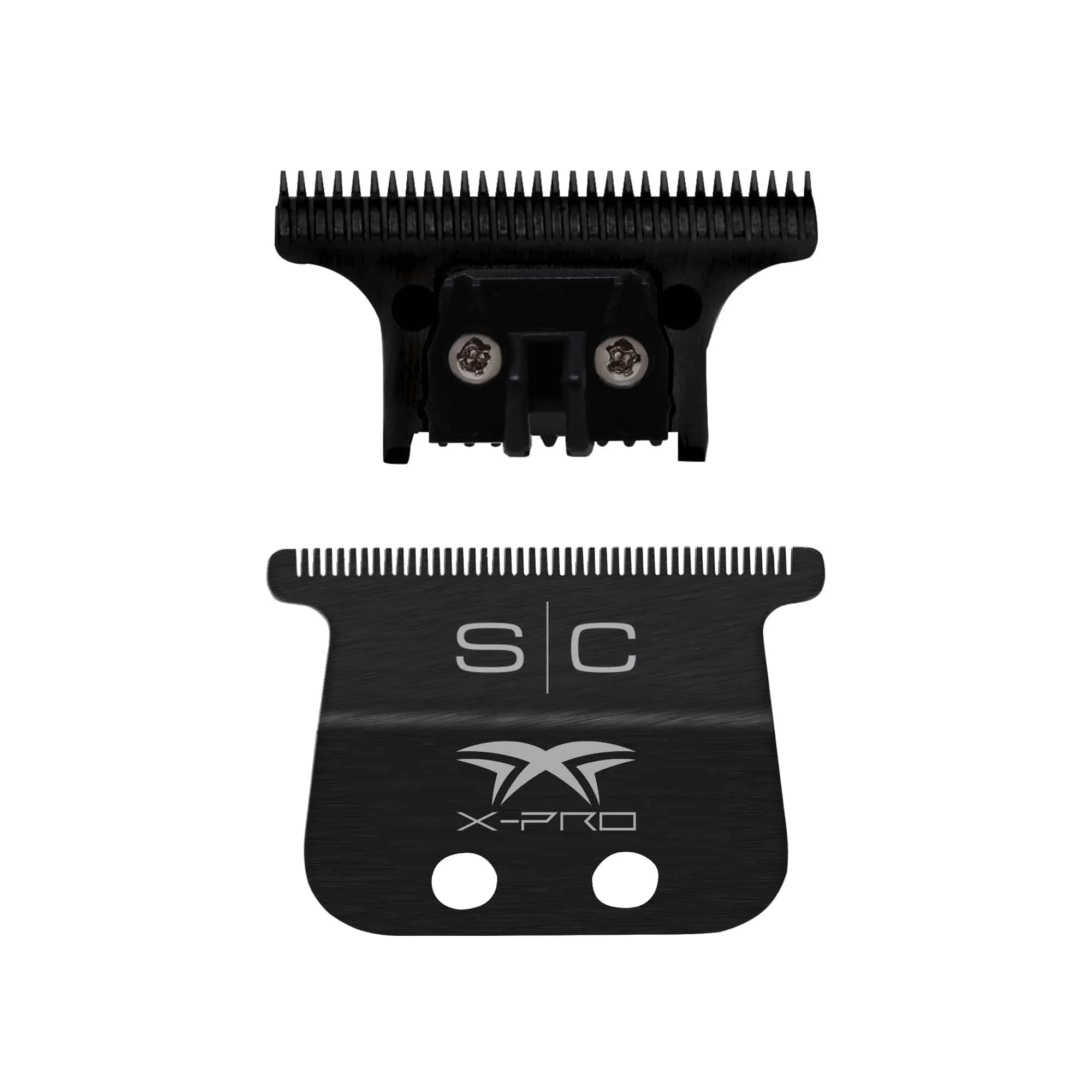 Stylecraft X-Pro Wide Black Diamond Fixed Blade with “The One” Cutter Trimmer Blade Set #SC536B - Image 2